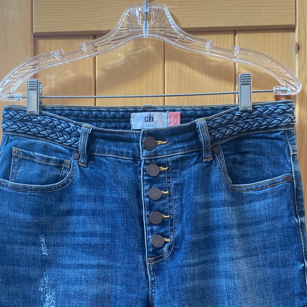 CAbi Medium Wash Skinny Jeans - Picture 3 of 6